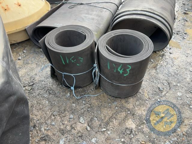 2x 17x14 rolls of rubber