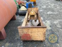 1tn wooden meal trough - 4