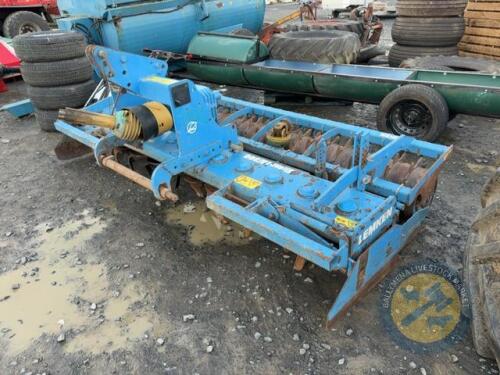Lemken power harrow