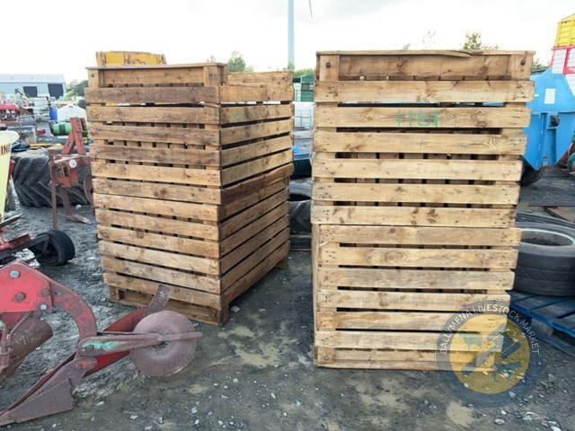 6x spud boxes 600kg