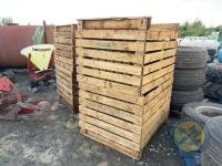 6x spud boxes 600kg - 2