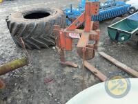 Single mole plough with disc - 4