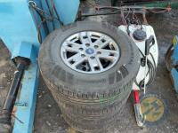 4x Ford Ranger tyres & alloys - 2