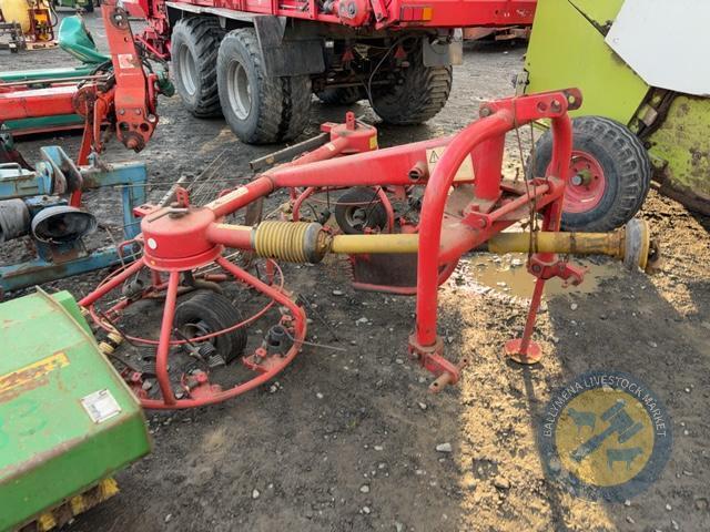 10ft turner rower with spare tines & shaft