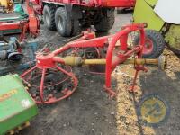 10ft turner rower with spare tines & shaft
