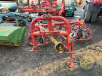 10ft turner rower with spare tines & shaft - 2