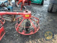 10ft turner rower with spare tines & shaft - 4