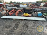 Approx 30x sheets of box profile tin 16ft long - 2