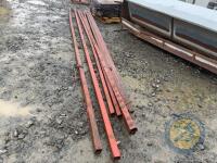 7x lengths of box iron - 2