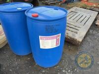 2x blue barrels - 3