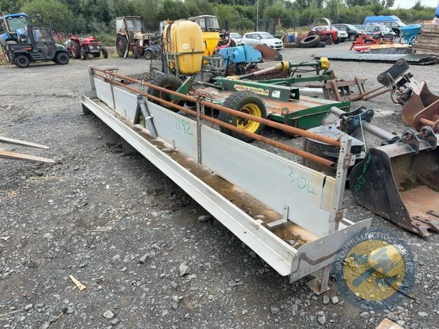Sheep feed barrier