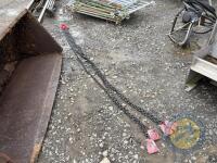 4 brother chain approx 10ft - 2
