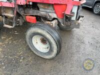 Massey Ferguson 698 Two Wheel Drive Tractor with front loader & muck fork 1982 - 4