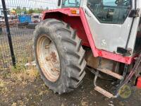Massey Ferguson 698 Two Wheel Drive Tractor with front loader & muck fork 1982 - 6