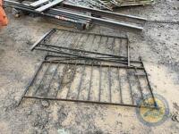 Set of driveway painted gates - 2