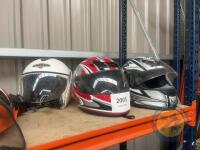 3x motor bike helmets