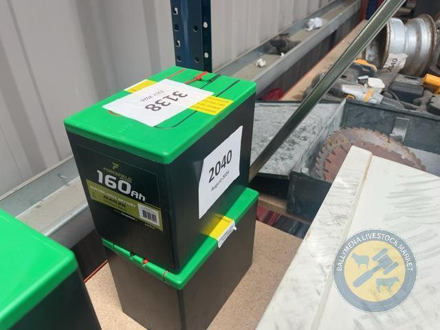 2x forcefield fencer batteries