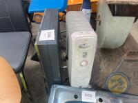 2x electric heaters