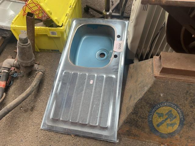 Sink basin & drying tray
