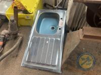Sink basin & drying tray