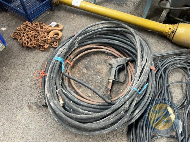 Power washer lance & hoses 18ft