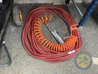 Red airline hose - 2