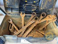 Tool box of spanners - 2
