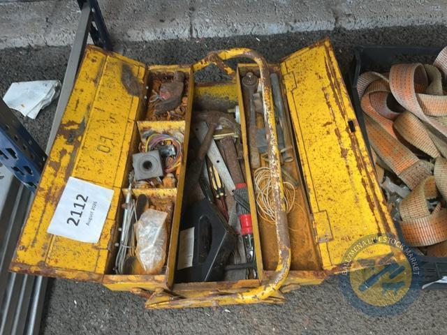 tool box with tools