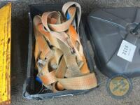 box lot of straps - 2