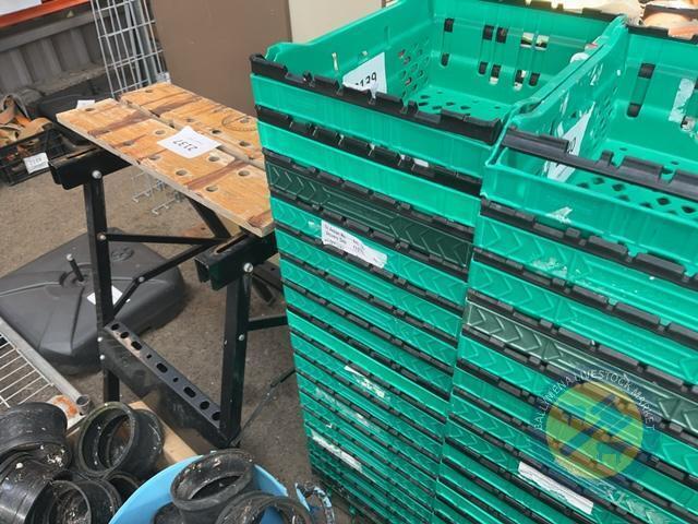 large lot small stackable crates