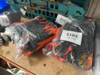 24 black/orange gloves - 2