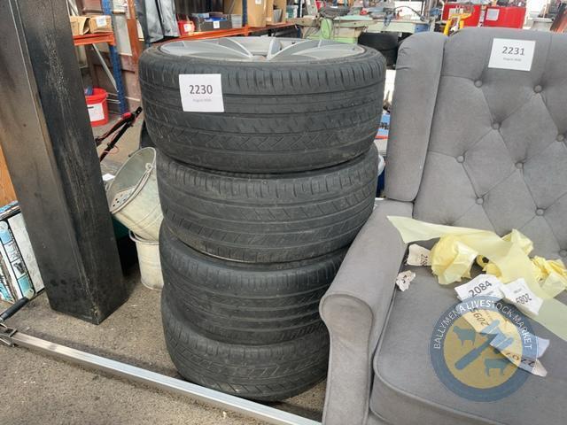 4x Audi 19 inch rims