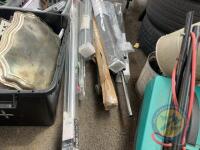 11 sets of blinds/ rails