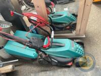 Lawn mower & 2x buckets
