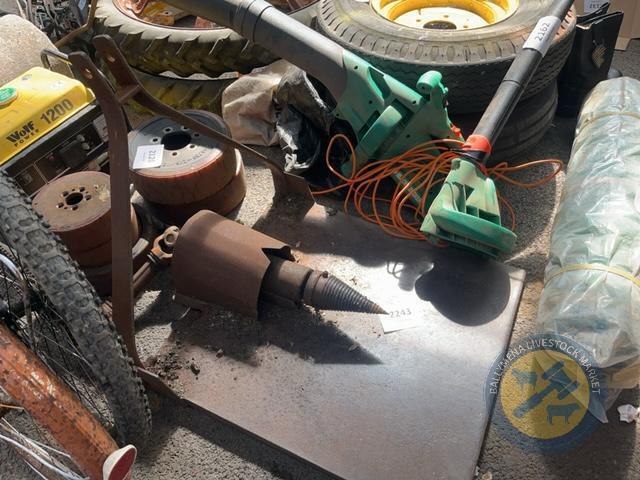 Warm log splitter