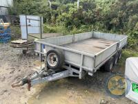 14x 6'6 Ifor Willaims dropside trailer Triaxle & LED lights - 2