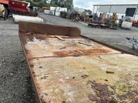 16' flat single axle trailer - 2