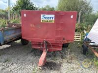 8 tonne Scott grain trailer