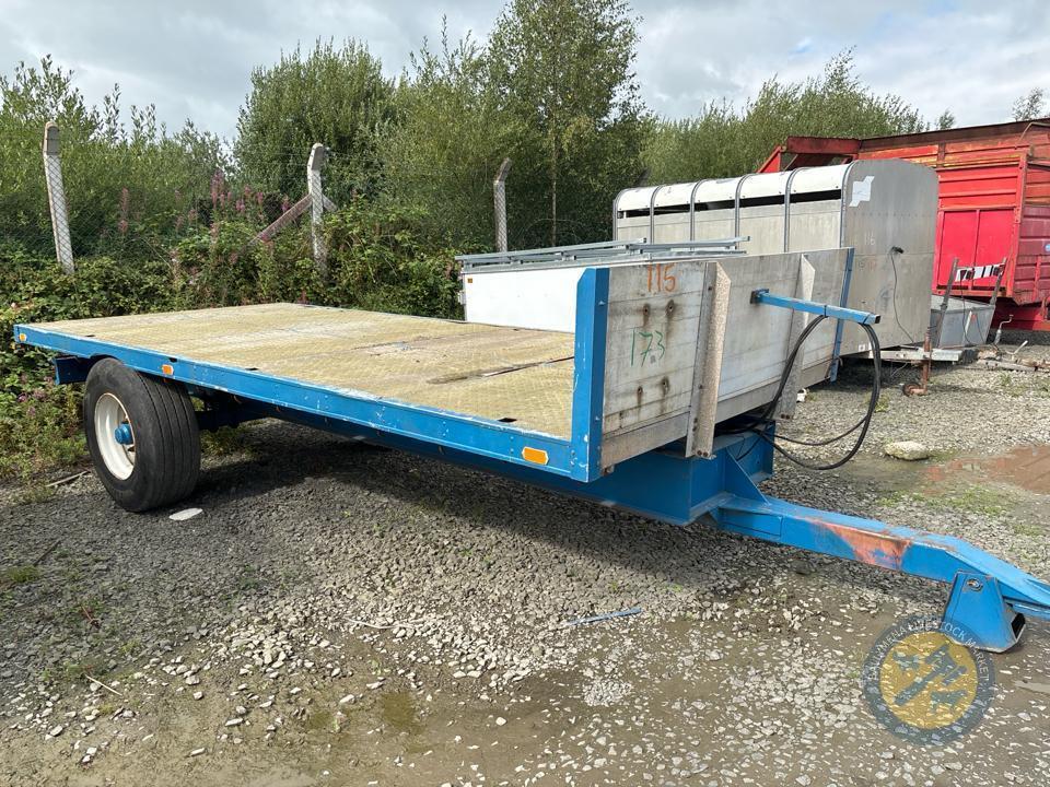 18ft bale trailer