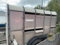 Tandem axle Ifor Williams cattle trailer - 2
