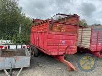 Johnston tandem axle sileage trailer - 2