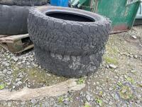 2x 18" Toyota pickup tyres