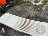 Curved corrugated tin - 2
