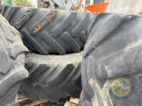 4 JCB D2 Miney tyres - 3
