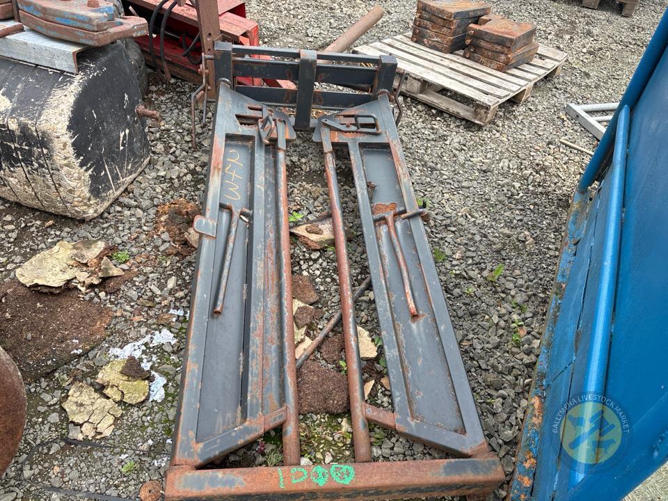 heavy duty cattle crush headstock & attachment pns