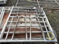 5 calf pens with bucket holders & brackets - 3