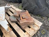 2 international tractor weights