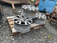 4 alloy rims for ford ranger with pressure sensor