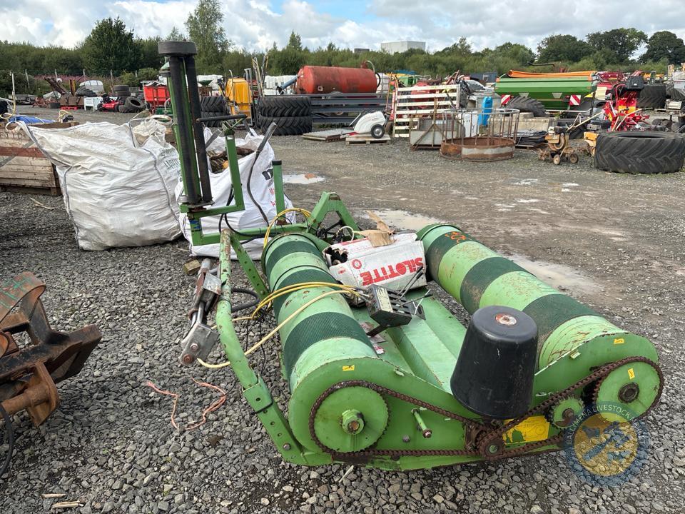 green bale wrapper