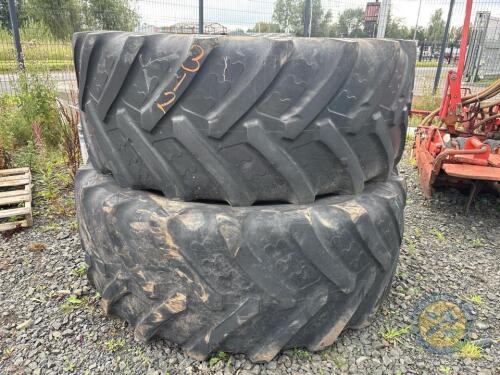 710/70R38 tractor tyres 2x